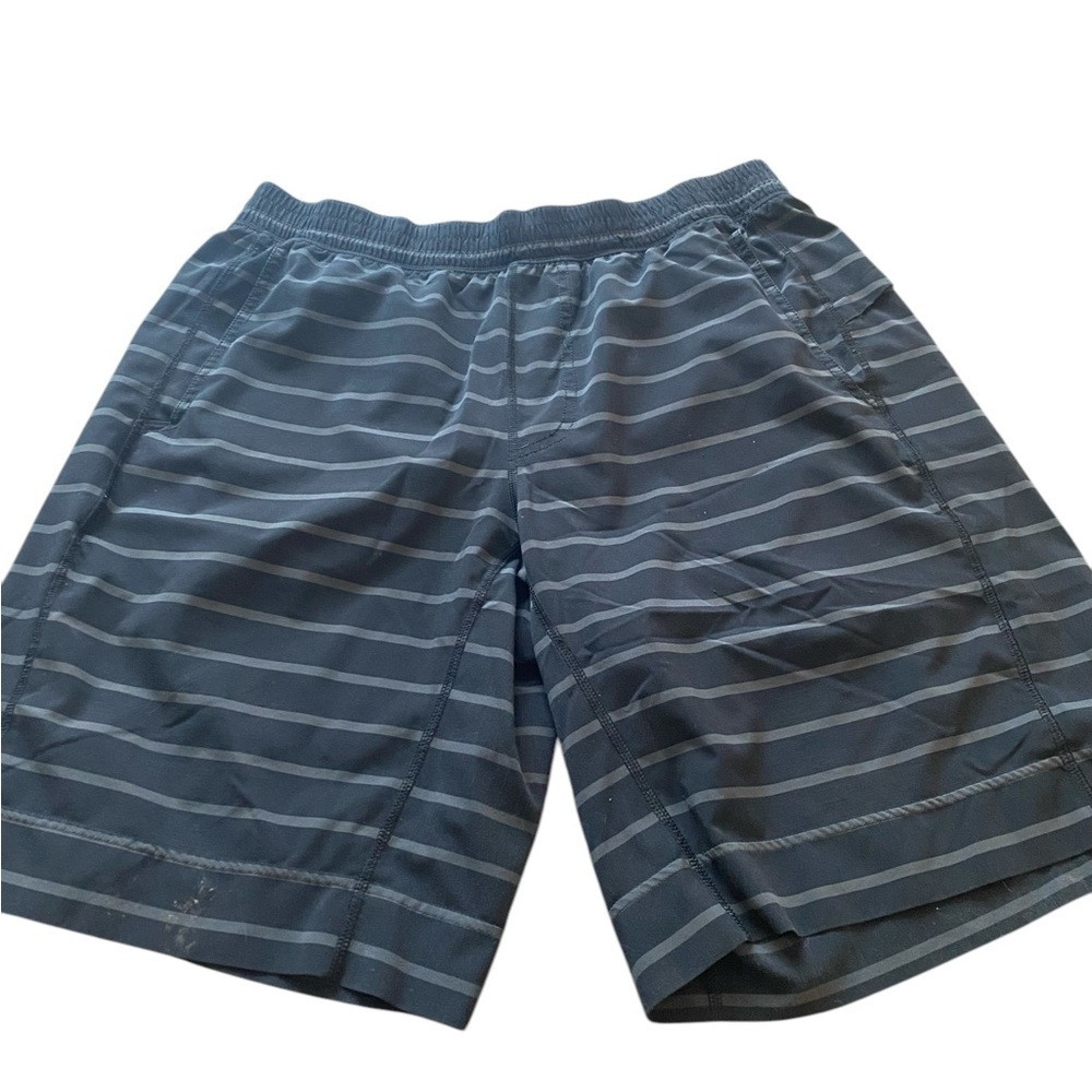 Lululemon Striped lined shorts